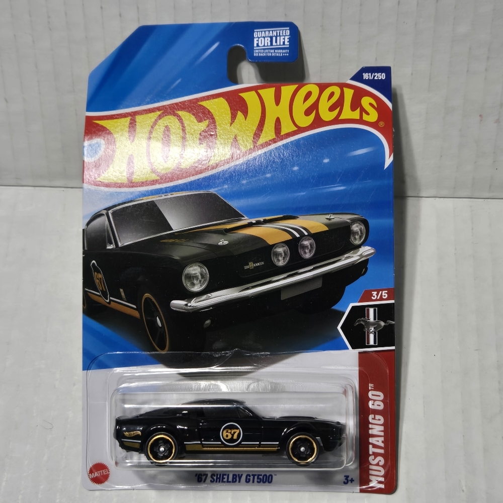 Hot Wheels 67 Shelby GT500 1967 Ford Mustang 428 C.I.  NEW